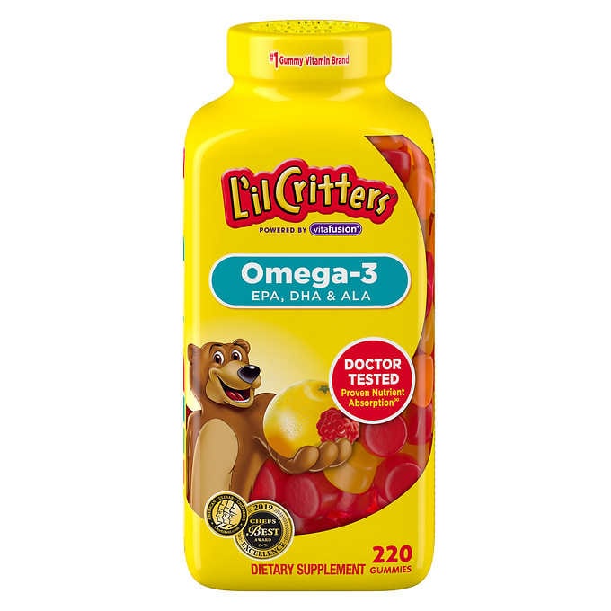 Li'l Critters Omega 3 Gummies 220ct nq